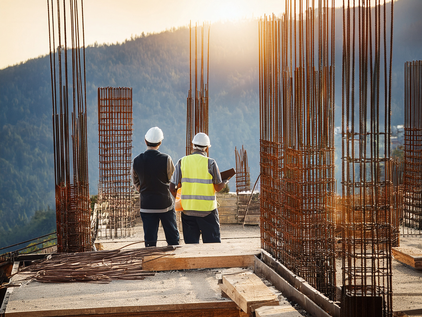 Fundament und Rohbauarbeiten
